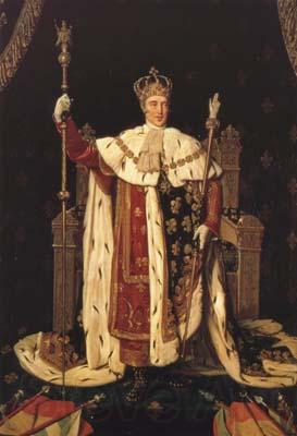 Jean Auguste Dominique Ingres Charles X in his Coronation Robes (mk04)